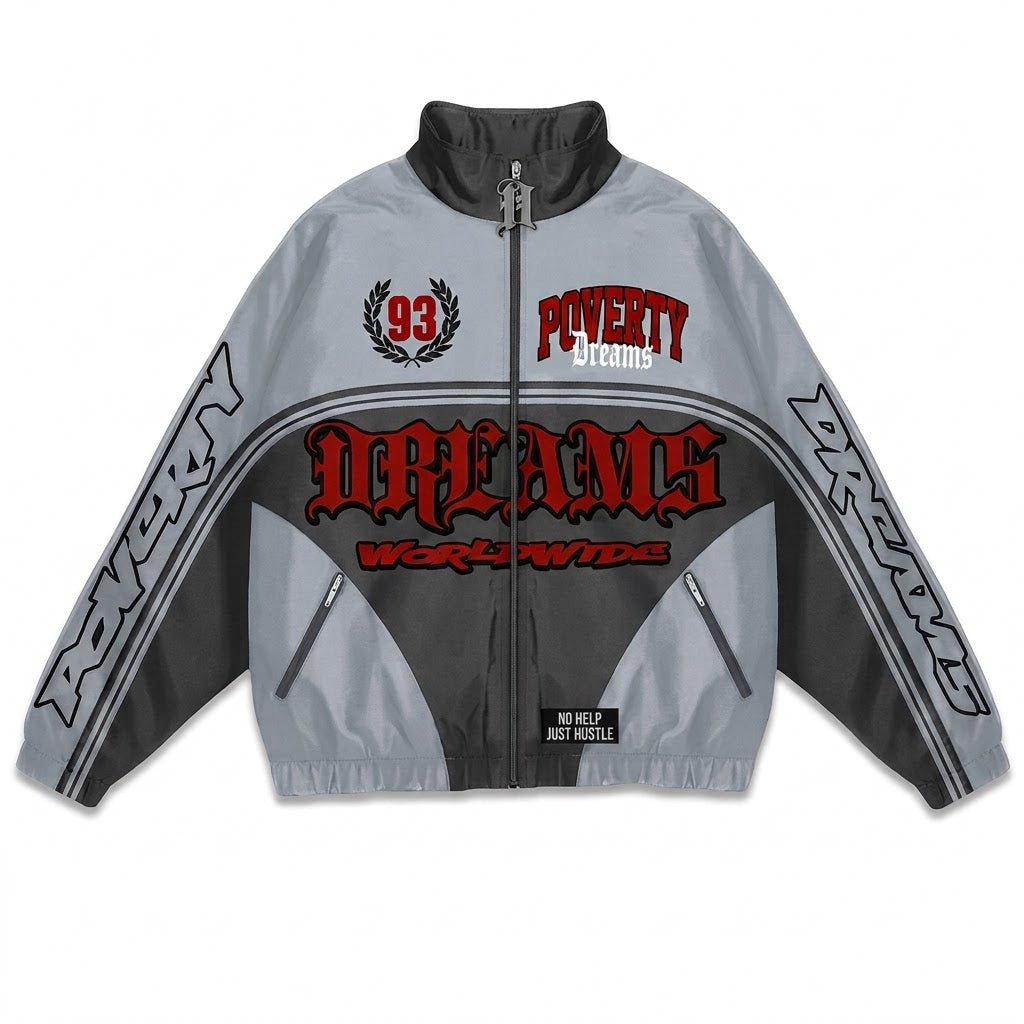 Lightweight Windbreaker Zip-Up